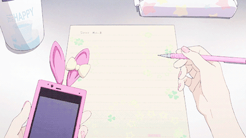 Anime Pink GIF