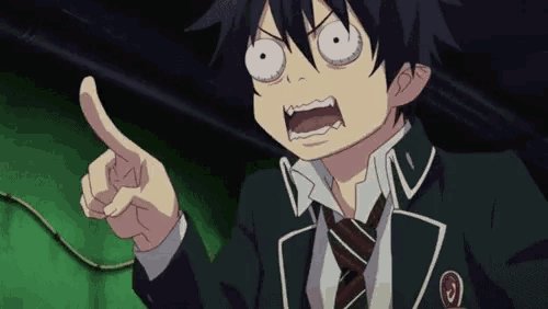 Anime Pointing GIF