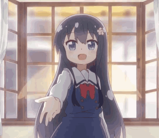 Anime Presenting GIF