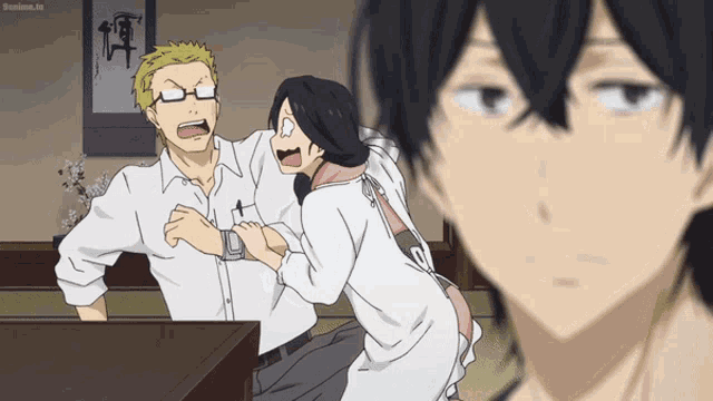 Anime Punching GIF