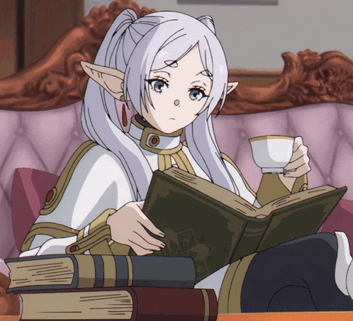 Anime Read GIF
