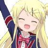 Anime Saludo Sticker