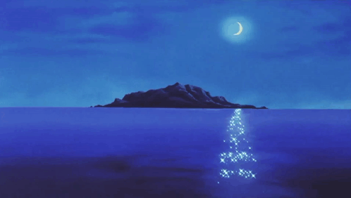 Anime Sea GIF