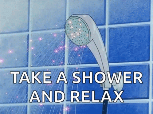 Anime Shower GIF