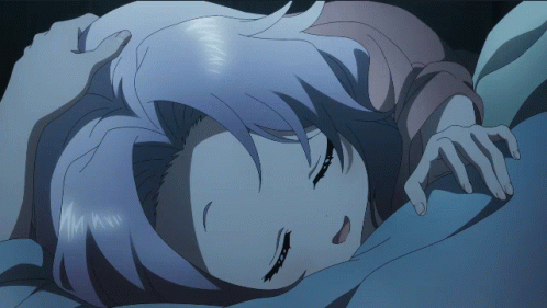 Anime Sleep Hug Sazanka GIF
