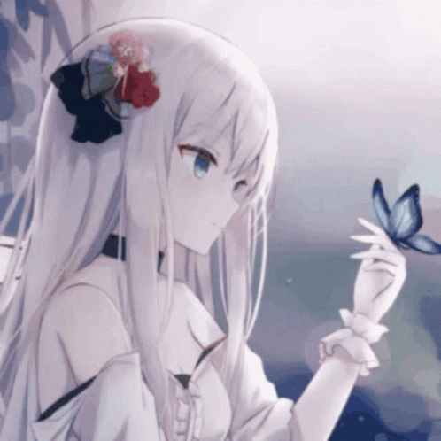 Anime Snow GIF
