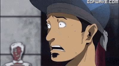 Anime Super Punch GIF