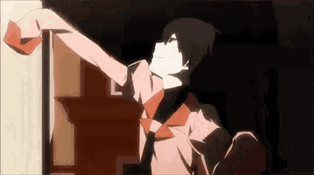 Anime Suspicious GIF