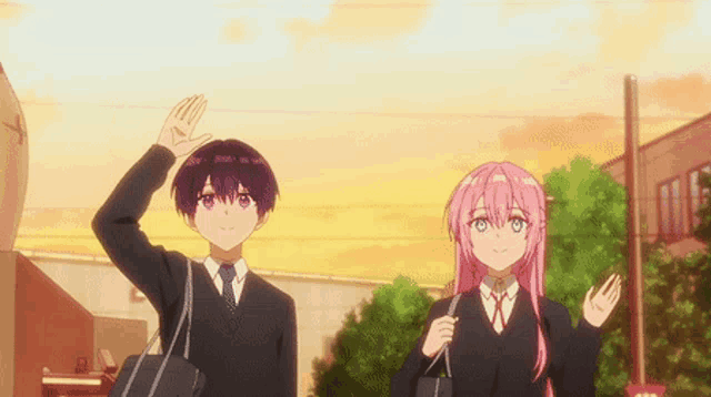 Anime Wave Micchon Shikimori GIF