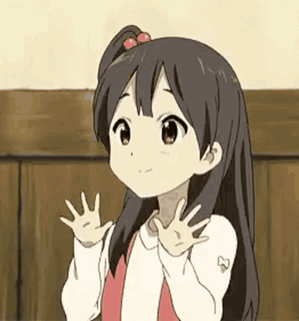 Anime Waves Hi GIF