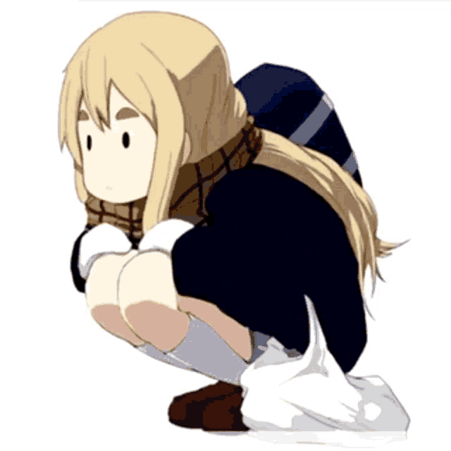 Anime What You Looking At GIF