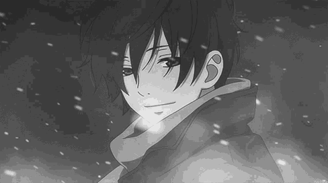 Anime Winter Anime Sad GIF