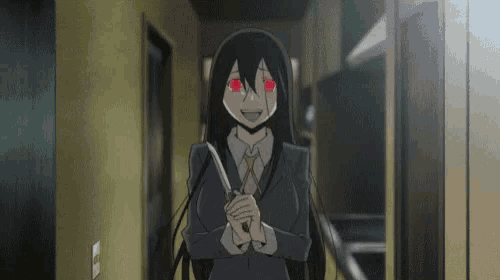Animeyanderesadist Knife GIF