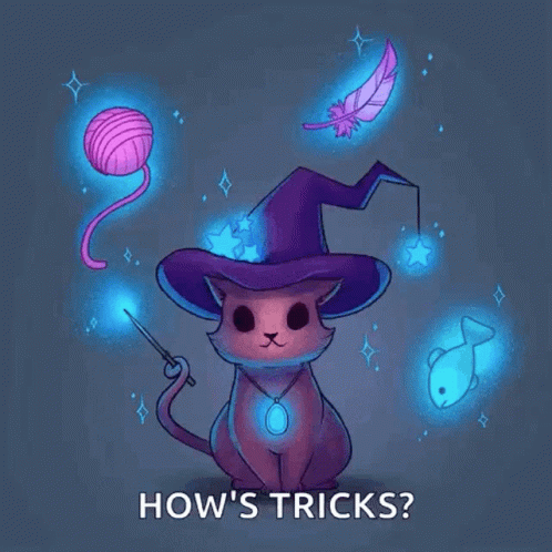 Anjelle Magic GIF. This 498 x 498 animated GIF is part of our frollo witchcraft collection. Related themes include cat, magic. Created by MayTsang. View the…