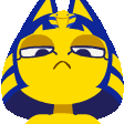 Ankh Minus8 Sticker
