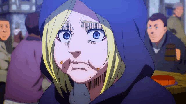 Annie Leonhart Stare GIF