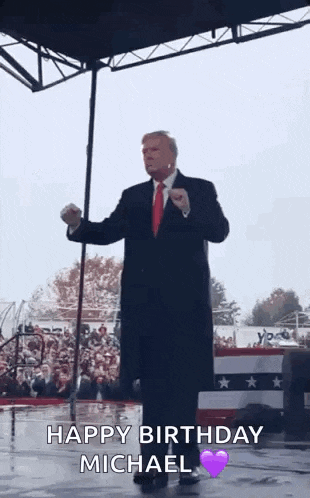 Anniversaire Trump GIF