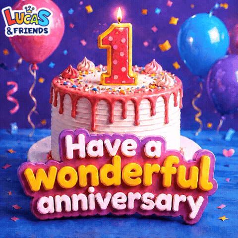 Anniversary Happy Anniversary GIF. This 480 x 480 animated GIF is part of our mawwiage collection. Related themes include anniversary, cake, celebration…