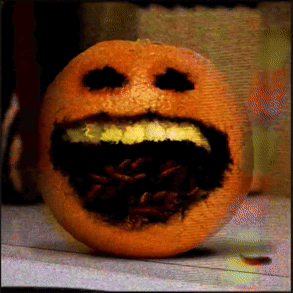 Annoying Orange Analog Horror GIF