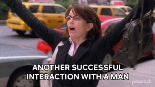 Another Successful Interaction With A Man Liz Lemon GIF