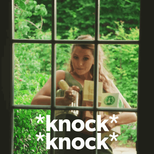 Answer Door Anyone Home GIF