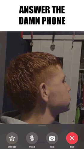 Answer Your Phone Answer GIF