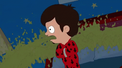 Antichrist Baby - American Dad GIF. This 498 x 280 animated GIF is part of our team america vomit collection. Related themes include baby, puking, vomit…