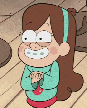 Anxious Gravity Falls GIF. This 366 x 450 animated GIF is part of our mabel y pato gravity falls collection. Related themes include anxious, smile. View the…