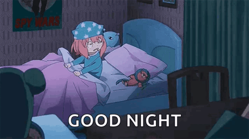 Anya Sleep GIF