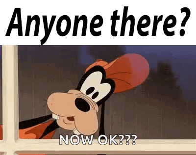 Anyonethere Looking GIF. This 400 x 316 animated GIF is part of our hello is there anybody out there collection. Related themes include goofy. Created by…