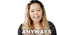 Anyways Ellen Chang Sticker