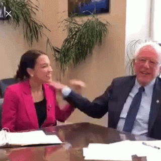 Aoc Occasio GIF. This 320 x 320 animated GIF is part of our bernie sanders socialism collection. Related themes include bernie sanders. Created by altereco…