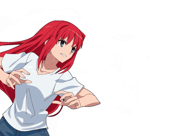 Aoko Aozaki Melty Blood GIF