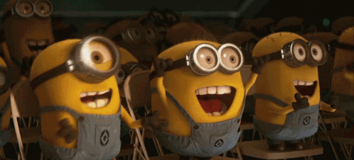 Aplausos Minions Gif GIF