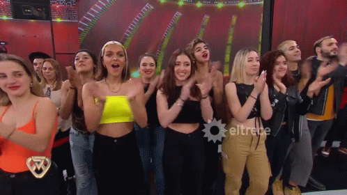 Aplausos Showmatch La Academia GIF