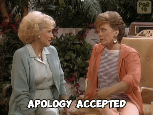 Apology Accepted Forgive GIF