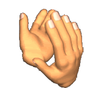 Applause Clapping Sticker