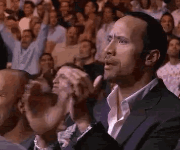 Applause The Rock GIF