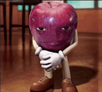 Apple Smirk Meme