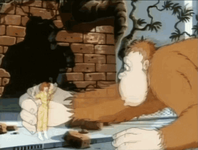 April O Neal Monkey GIF