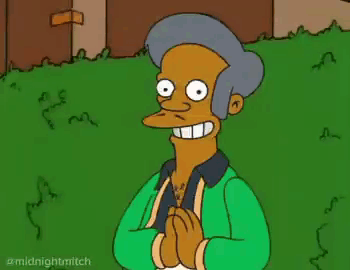 Apu Simpsons GIF