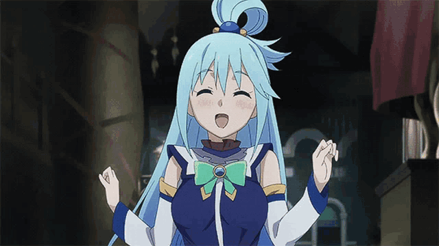 Aqua Konosuba GIF