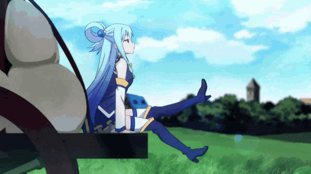 Aqua Konosuba GIF