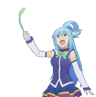 Aqua Konosuba Sticker