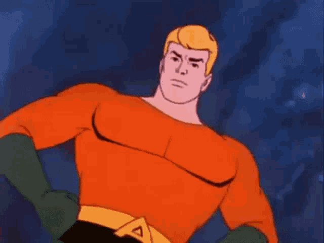 Aquaman Stern Look GIF