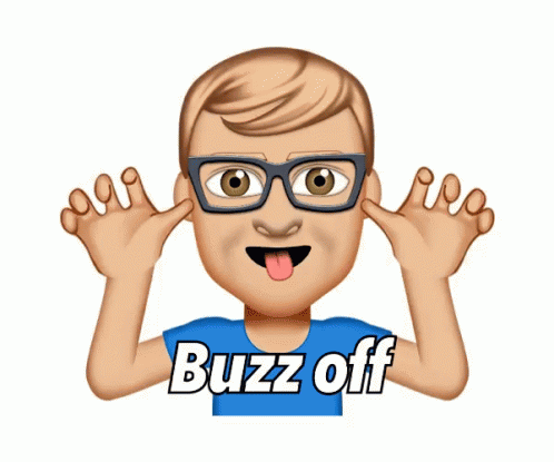 Ar Emoji Buzz Off GIF