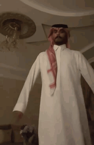 Arab Arab Dance GIF. This 312 x 480 animated GIF is part of our hype man collection. Related themes include dance, funny dance, happy dance. Created by…