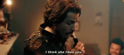 Aramis Musketeers GIF. This 498 x 223 animated GIF is part of our santiago cabrera collection. View the original animation, share it, or browse related GIFs.