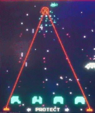 Arcade Space Invaders GIF