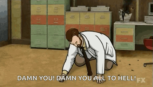 Archer Mad GIF